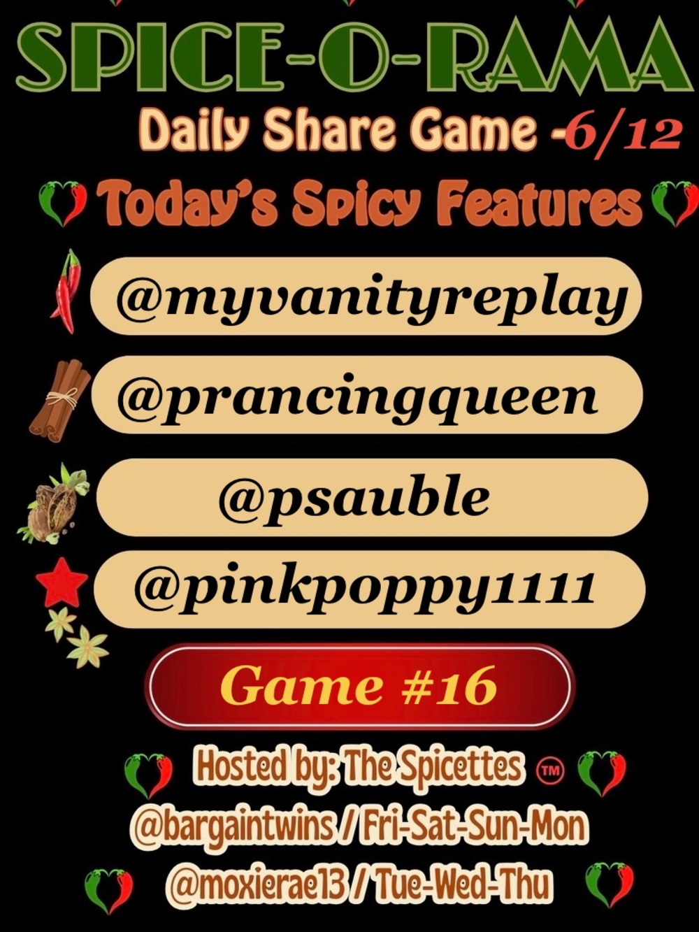 SUNDAYβS UP!
ON GAME GAME 17
TIME TO MOVE IT!
LAST CALL
STAY SPICY, FRIENDS! - Picture 7 of 15